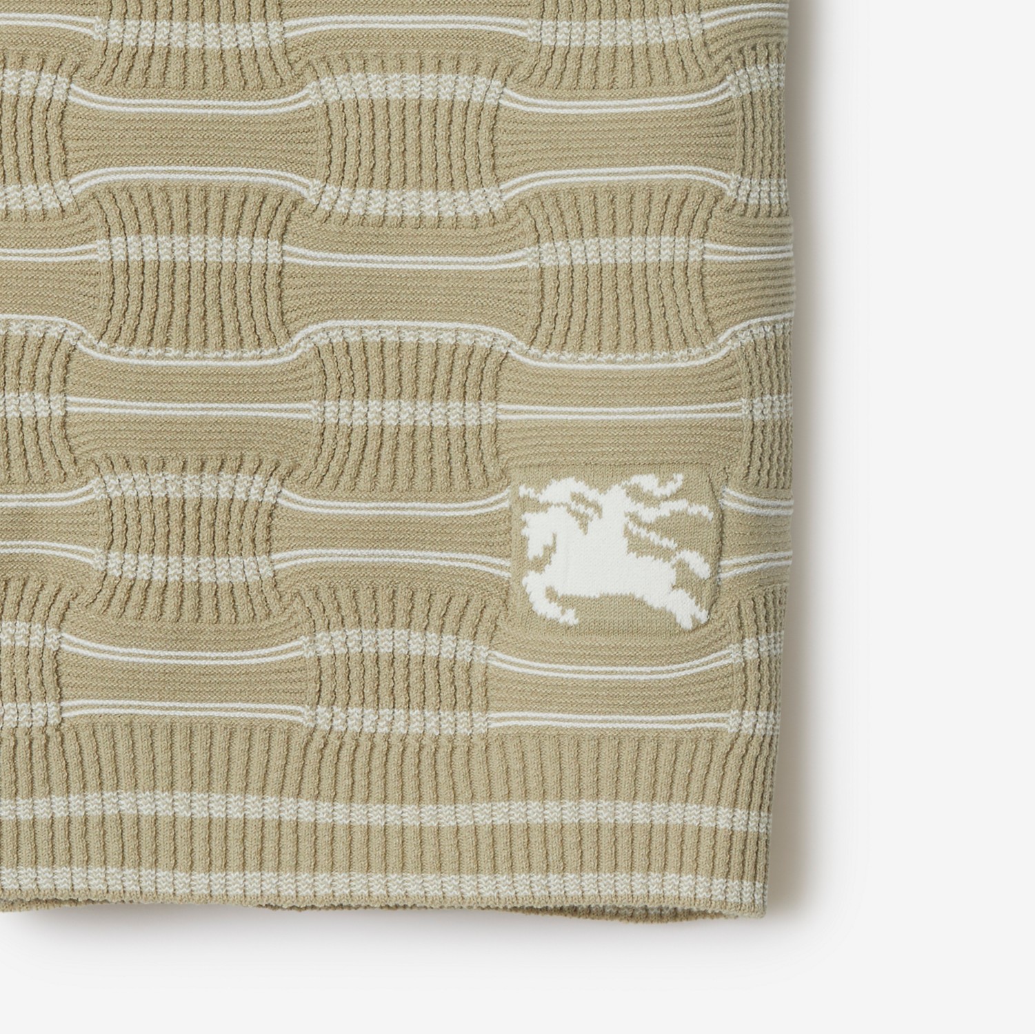 Striped Cotton Blend Top