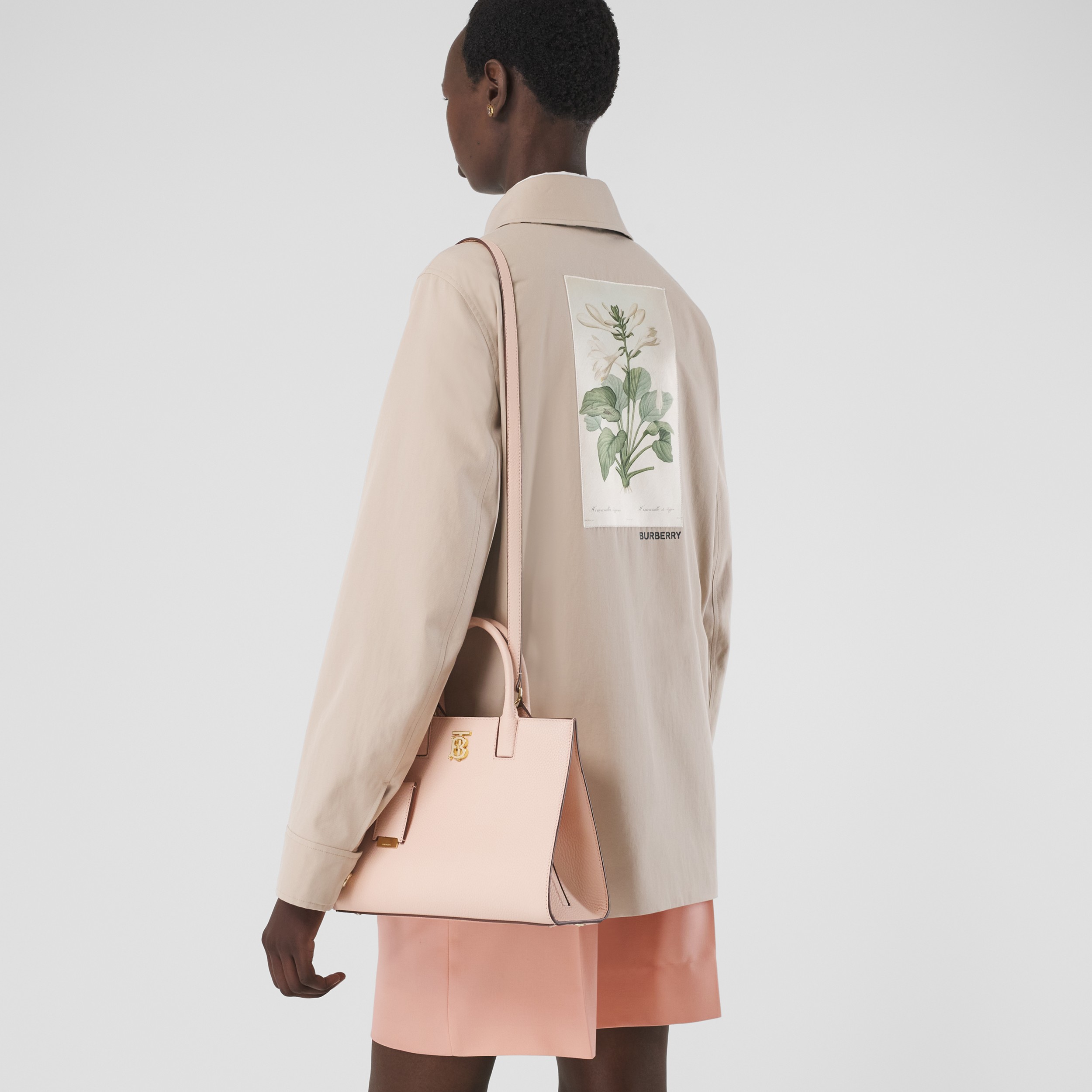 Mini sac Frances en cuir (Rose Pêche) - Femme | Site officiel Burberry® - 3