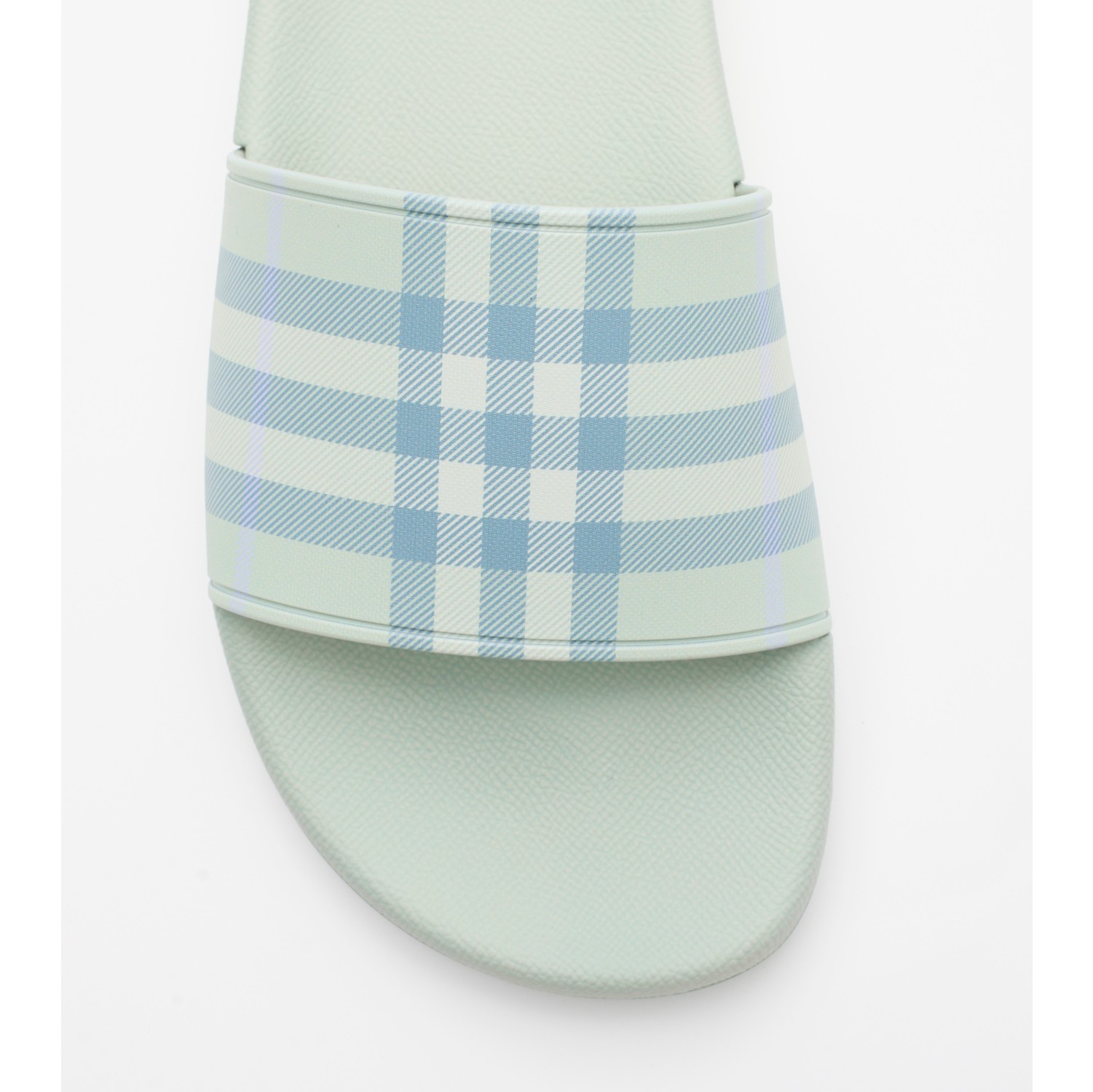 Check Slides in Seafoam green - Women | Burberry® Official