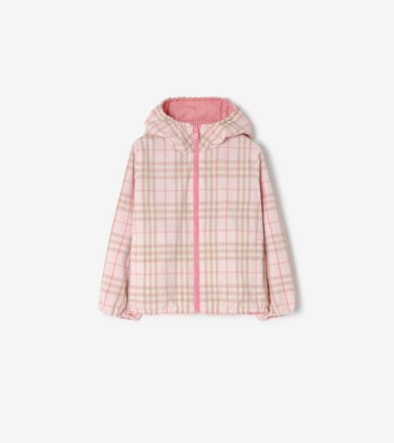 Reversible Check Hooded Jacket quartz ®