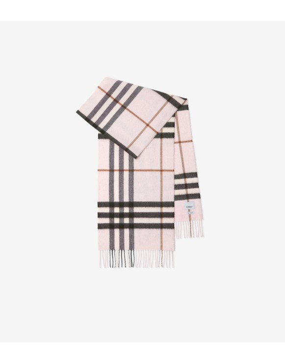 Cachecol de cashmere em Check