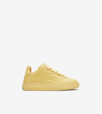 Sneakers Box en cuir (Daffodil) - Femme | Site officiel Burberry®