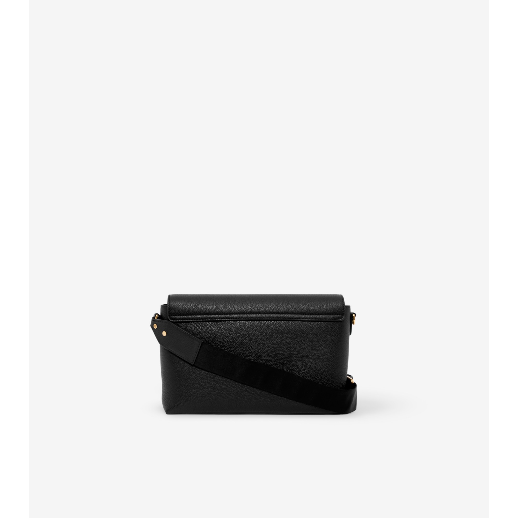 Note Bag in Black Women Leather Burberry Official