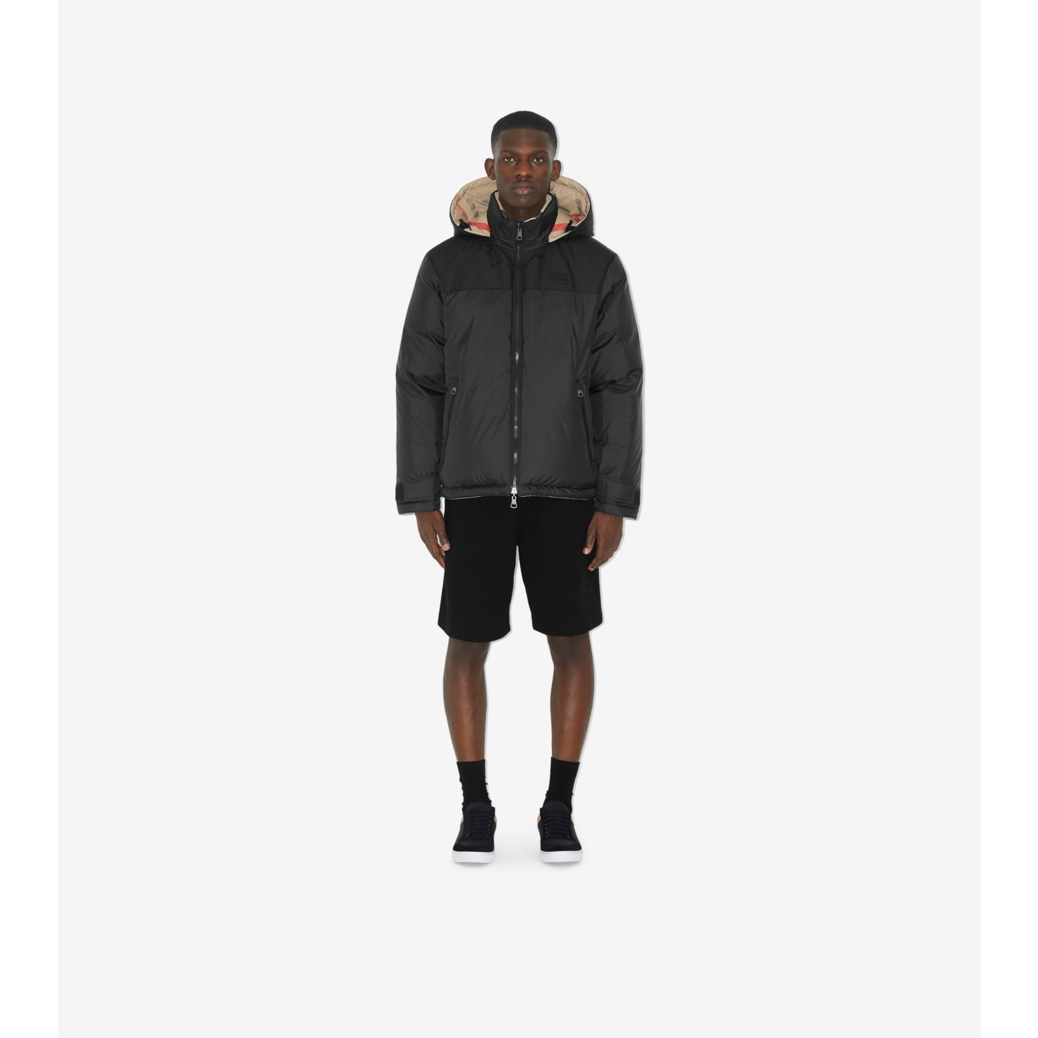 Burberry Hooded Down Jacket