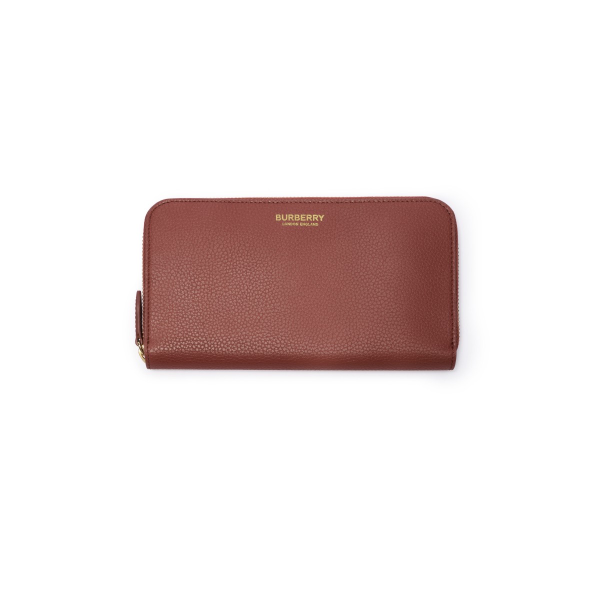  Large Logo Leather Zip Wallet