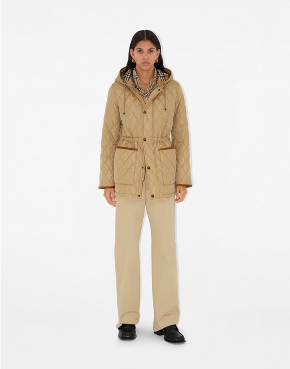 ウィメンズ デザイナーキルティングジャケット | Burberry® 公式 ウィメンズ デザイナーキルティングジャケット | Burberry® 公式