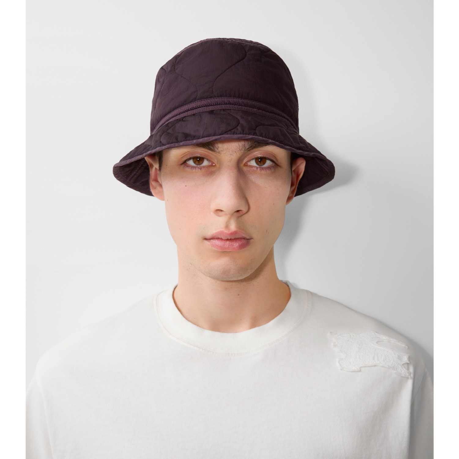 Quilted Nylon Bucket Hat