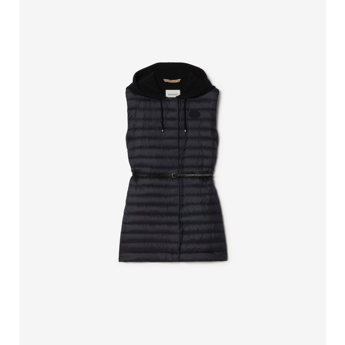  Check Nylon Ainsworth Hooded Gilet