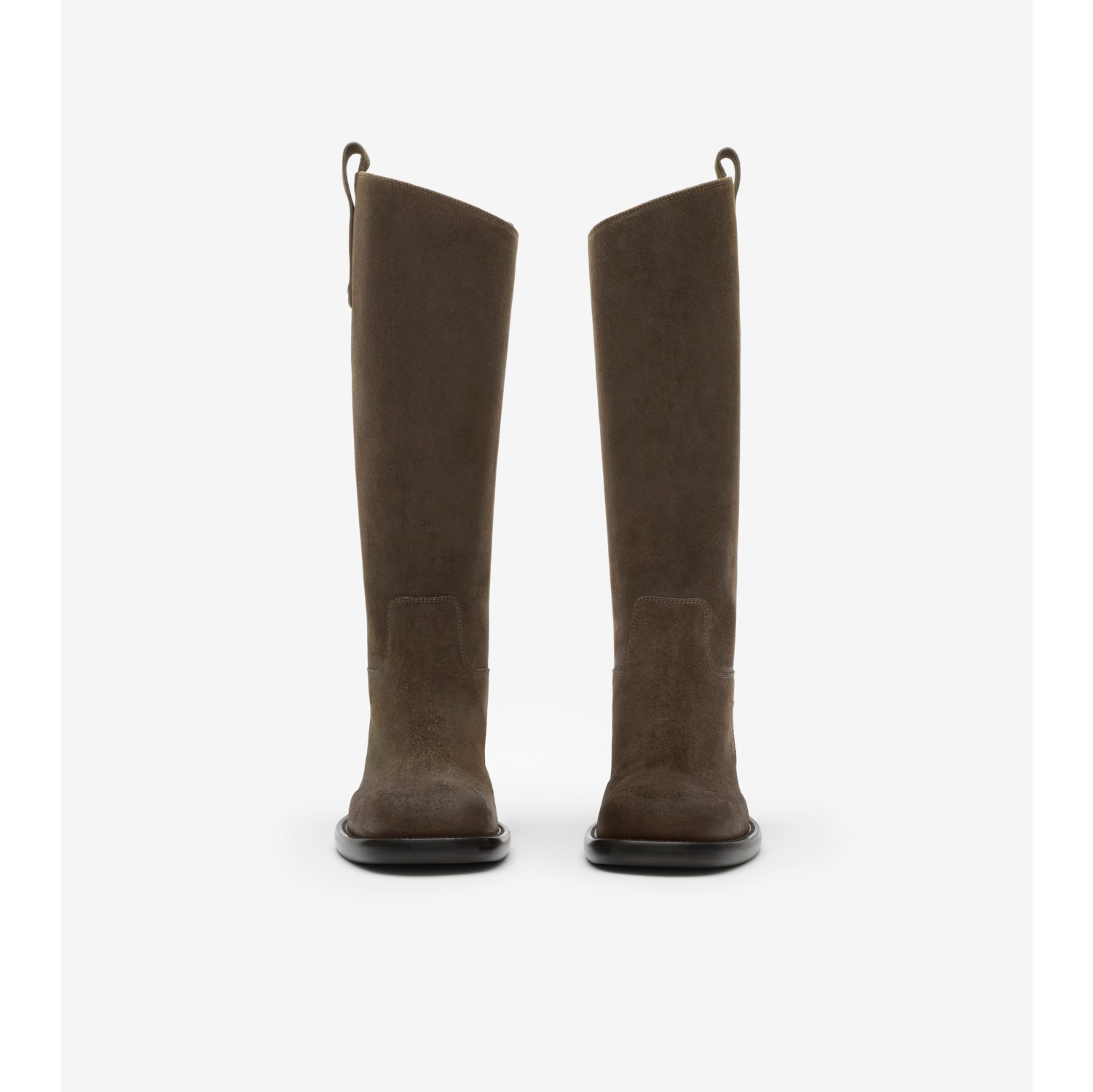 Suede Cavalier Boots