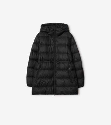 Nylon Puffer Jacket in Black - Women | Burberry® Official