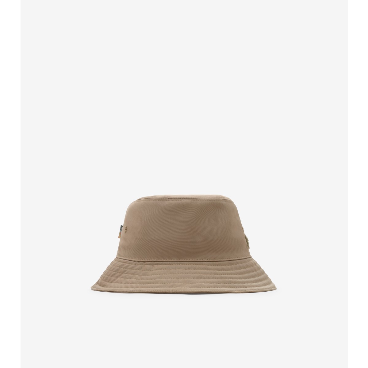  Check Nylon Blend Bucket Hat