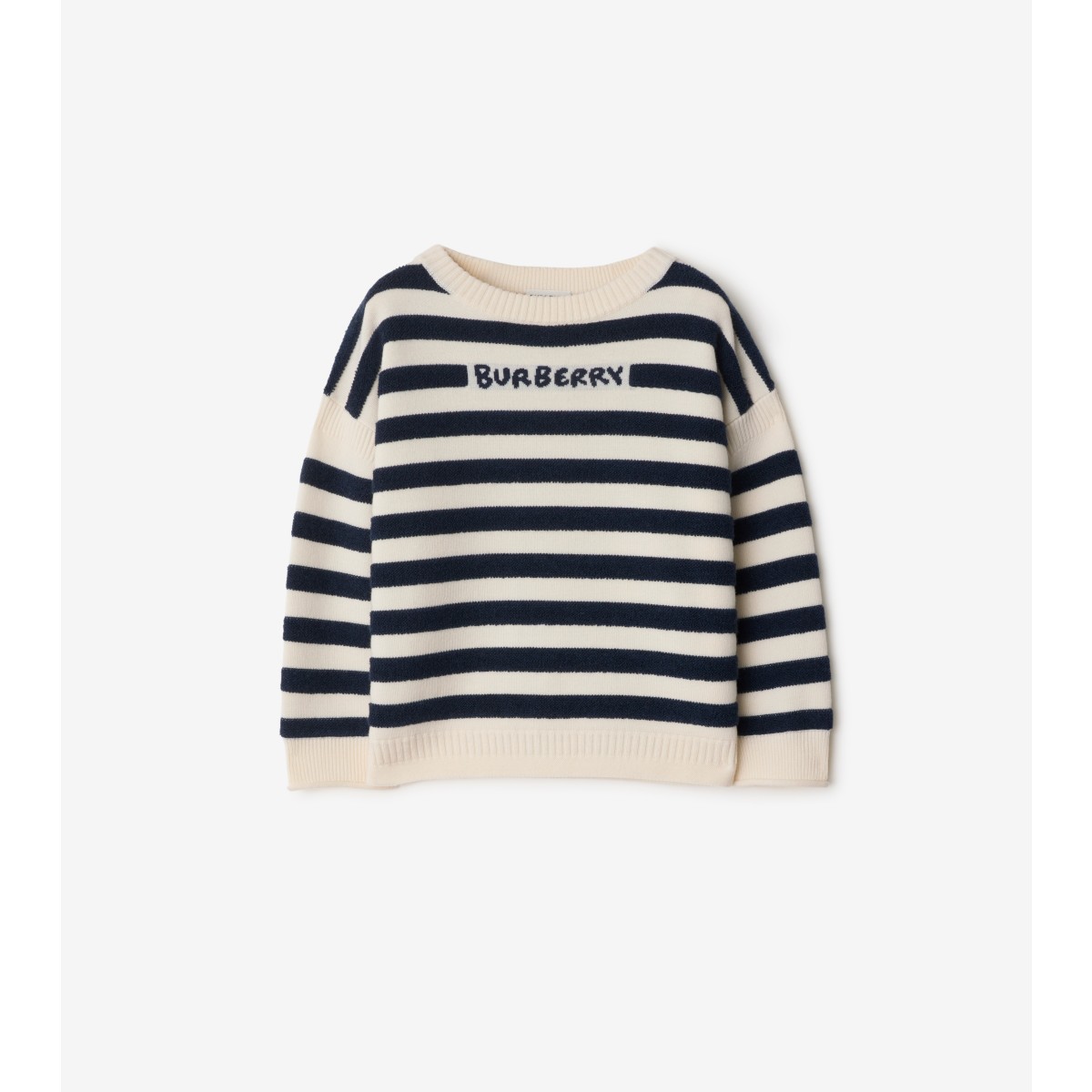  Stripe Logo d Wool Sweater