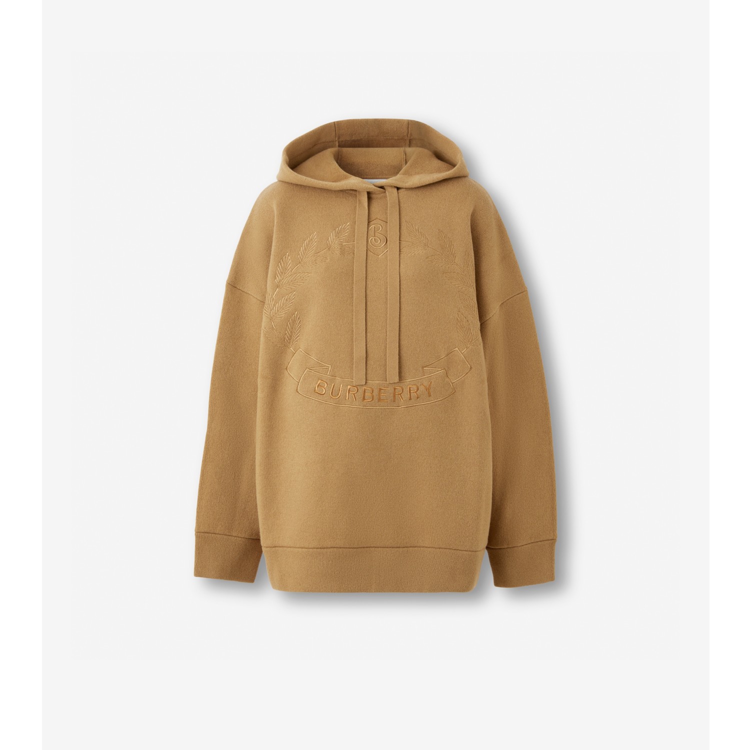 Oak Leaf Crest Cashmere Blend Hoodie