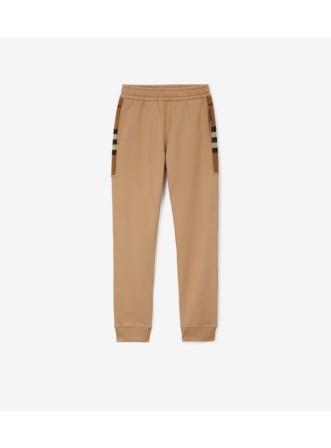 Burberry authentic cotton jogger pants popular