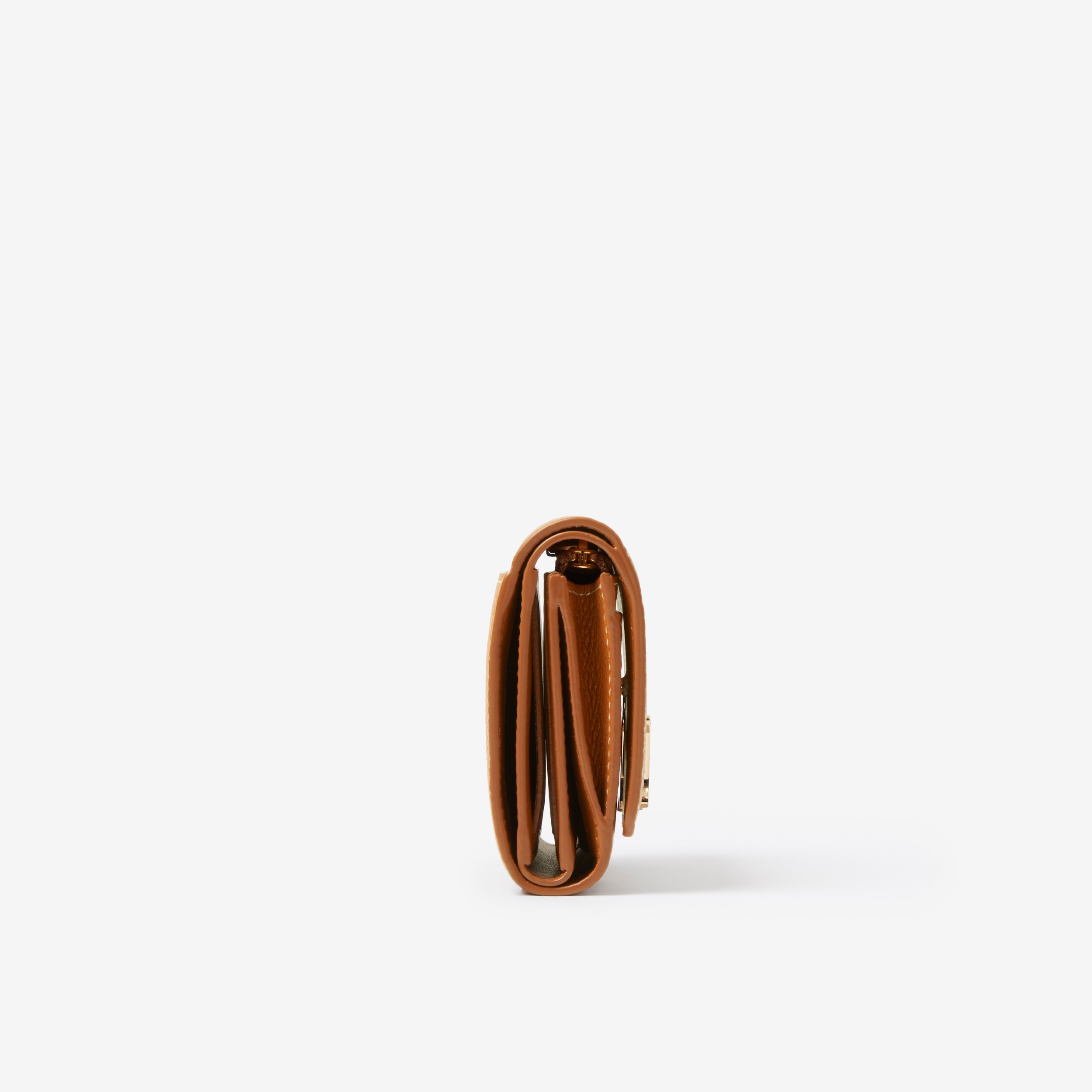 グレイニーレザー TBコンパクトウォレット (ウォームラセットブラウン) - ウィメンズ | Burberry®公式サイト - 2
