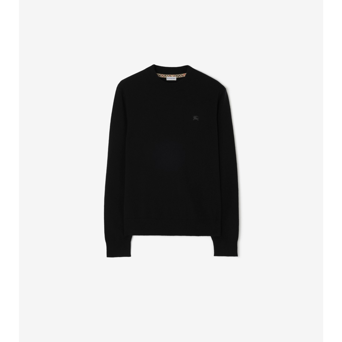  Check Cashmere Blend Sweater