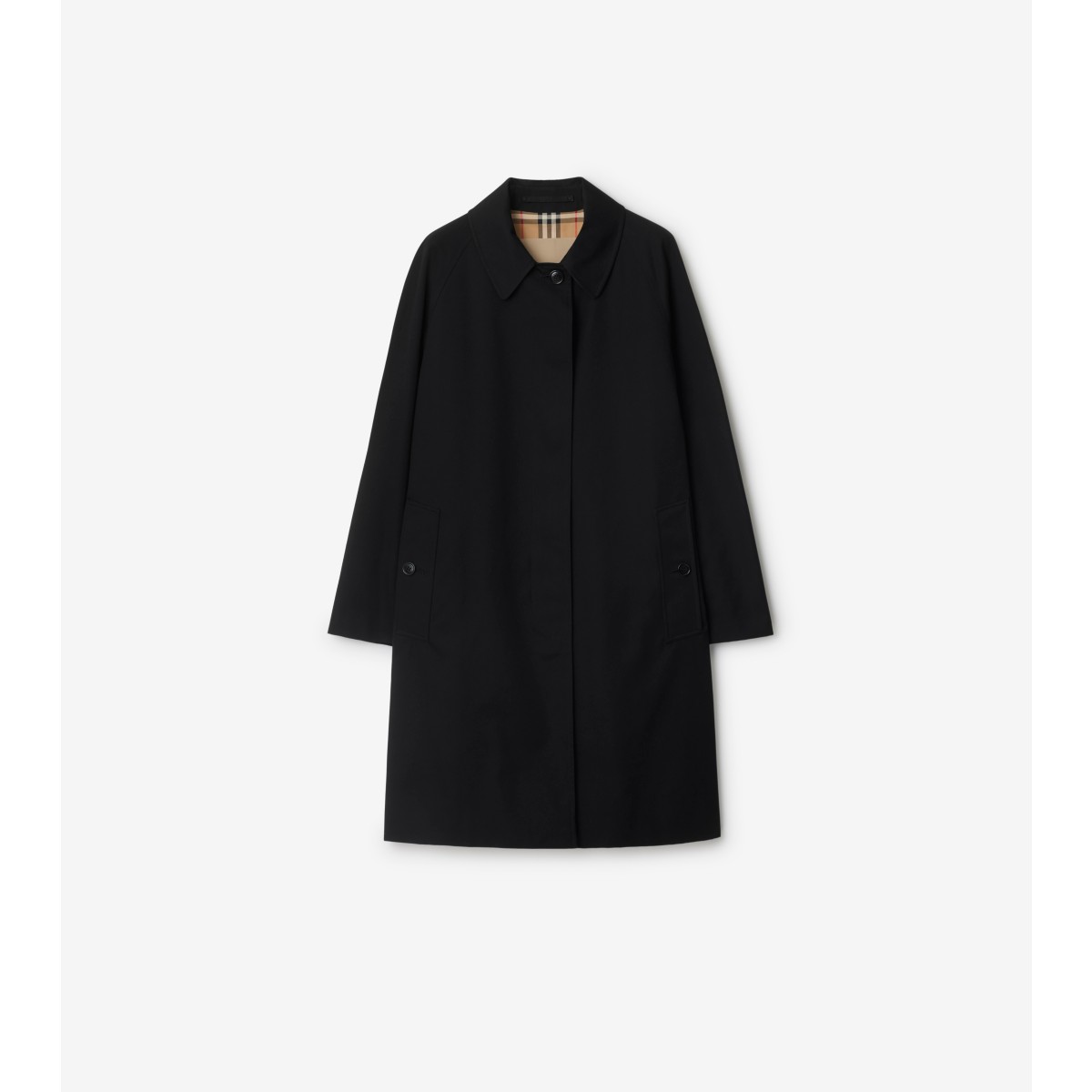  Check Mid-length Camden Heritage Car Coat