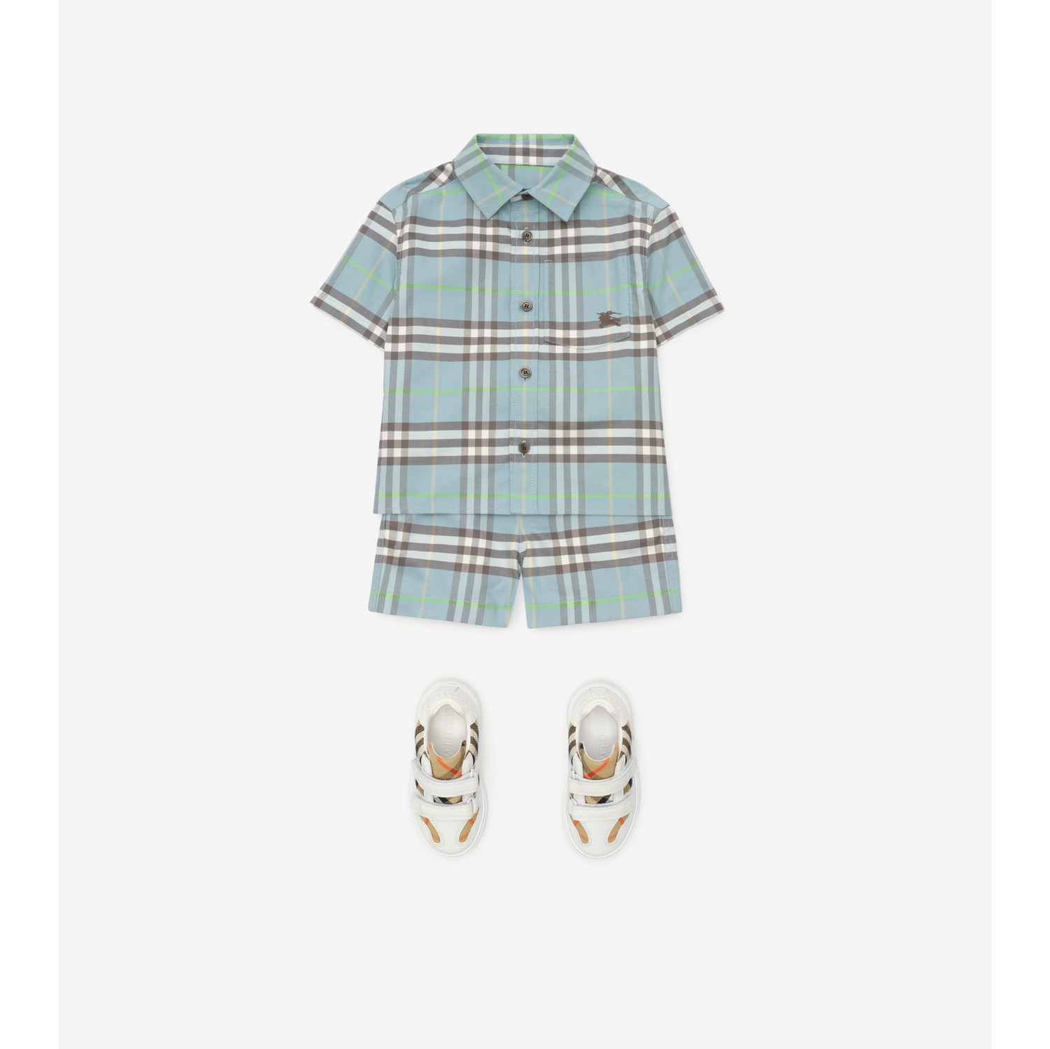 Chemise Oxford en coton Check