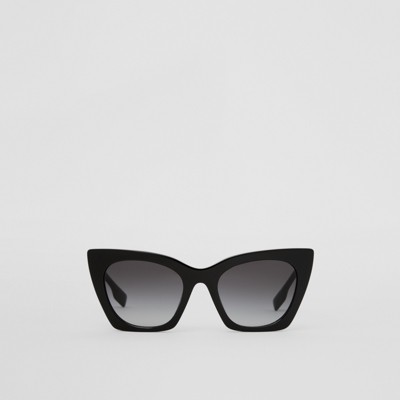 Logo Detail Cat-eye Frame Sunglasses