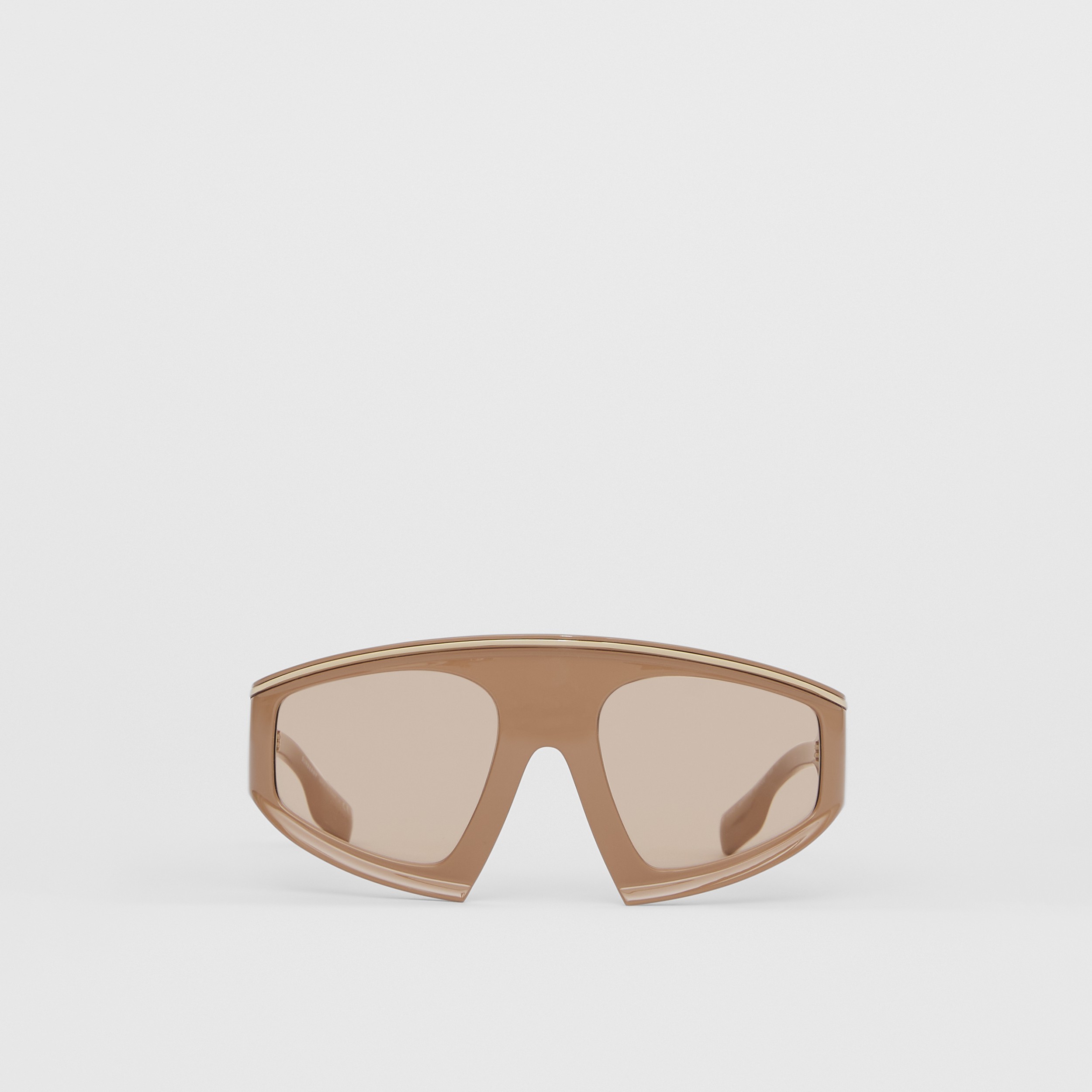 Brooke Sunglasses in Biscuit Beige | Burberry® Official - 1