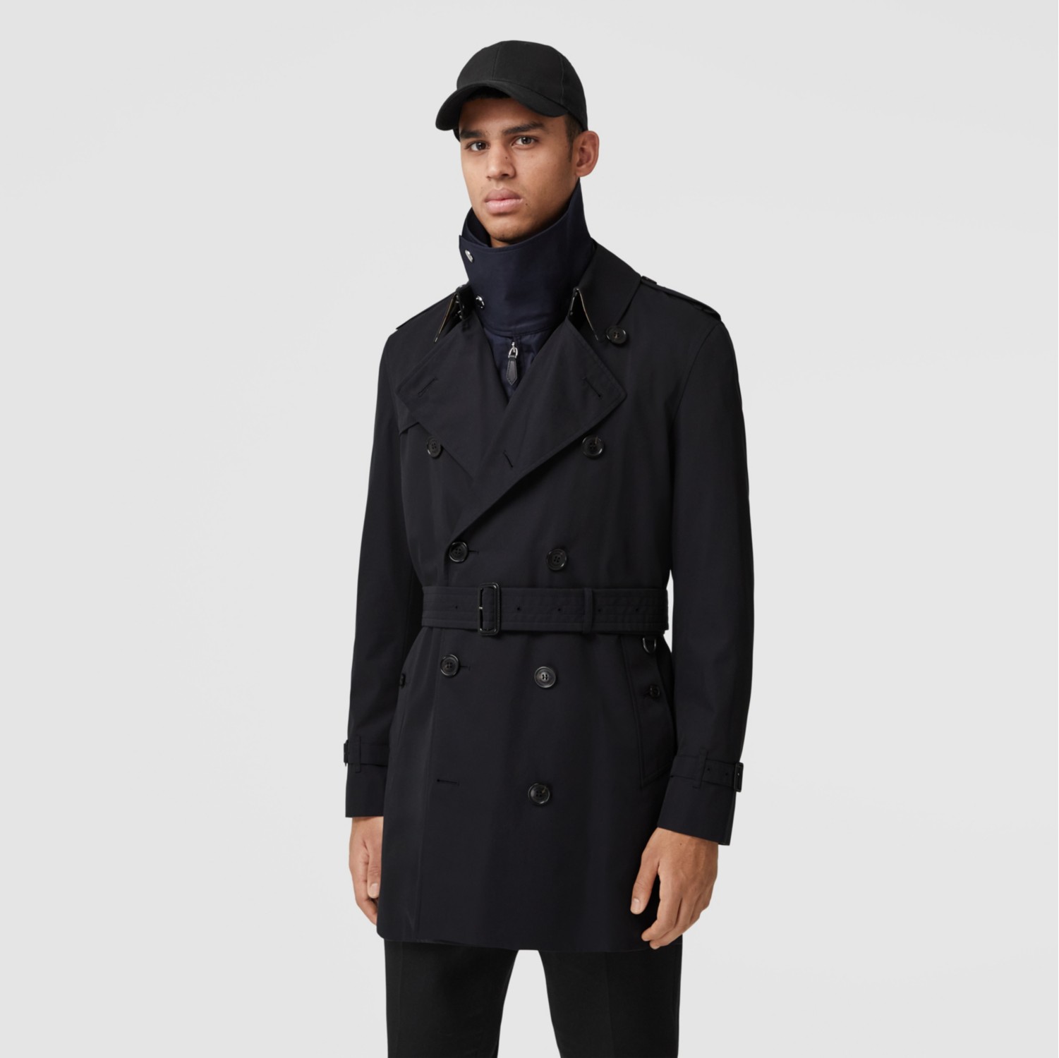 Burberry store trench navy