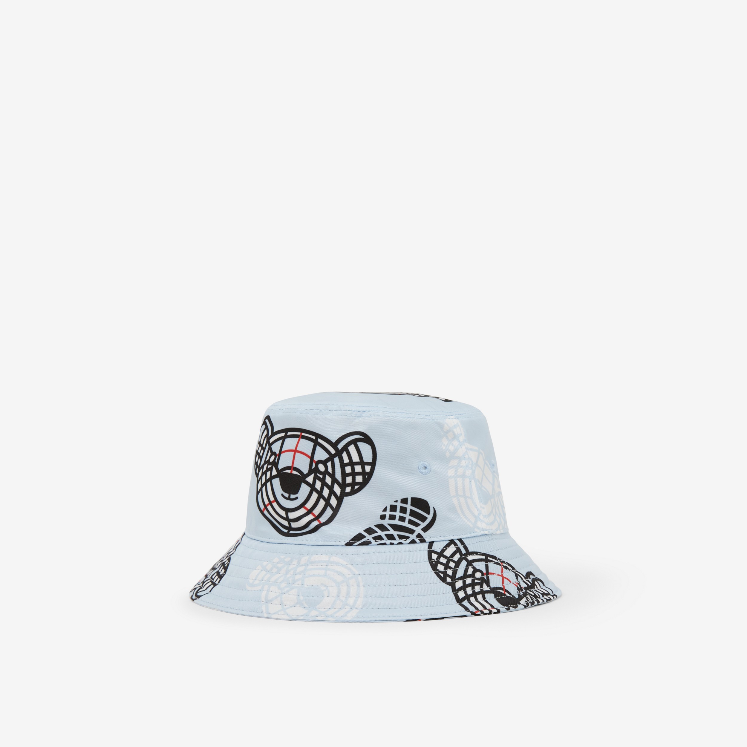 Thomas Bear Print Bucket Hat in Pale Blue - Children | Burberry® Official - 1