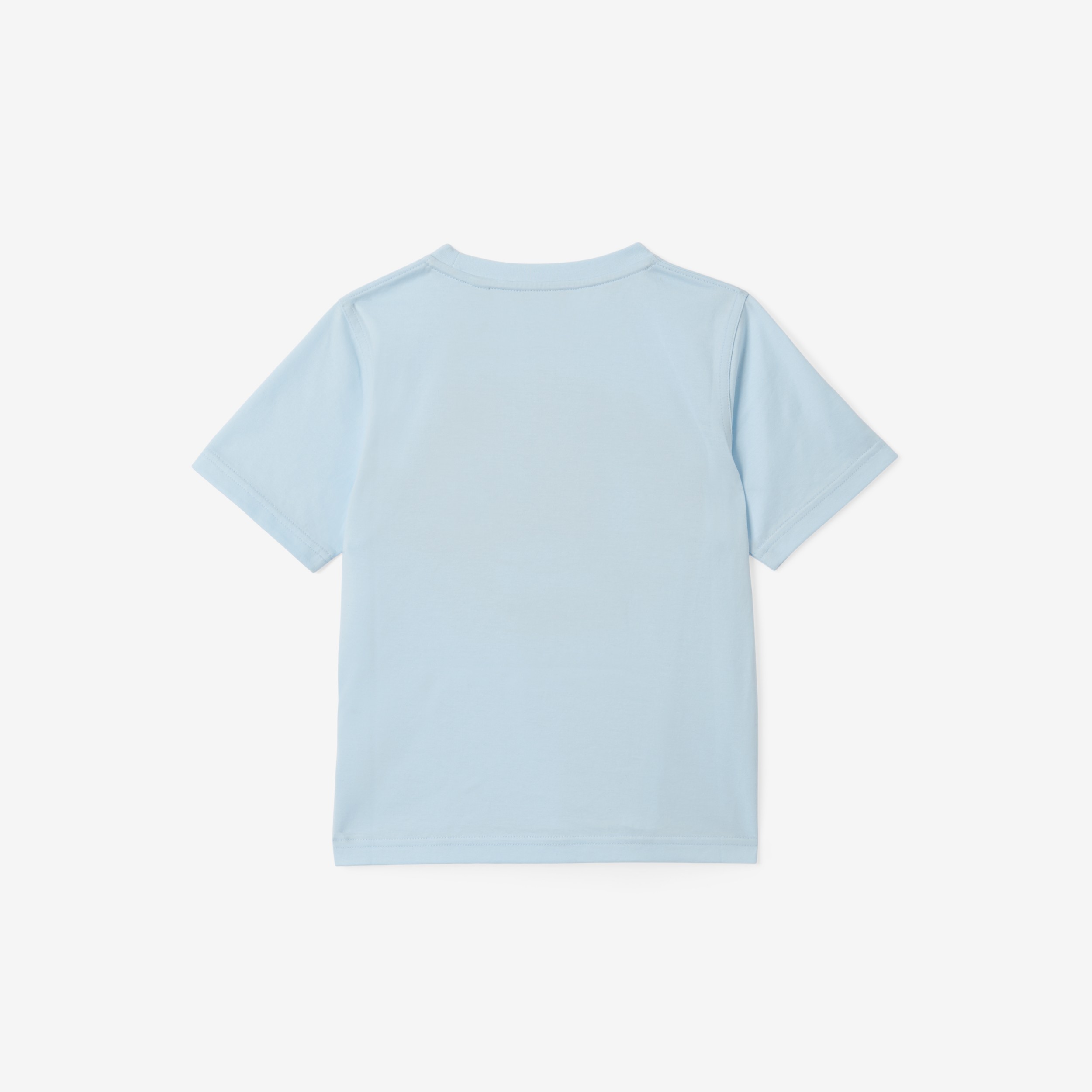 马术骑士印花棉质 T 恤衫 (浅蓝色) | Burberry® 博柏利官网 - 2