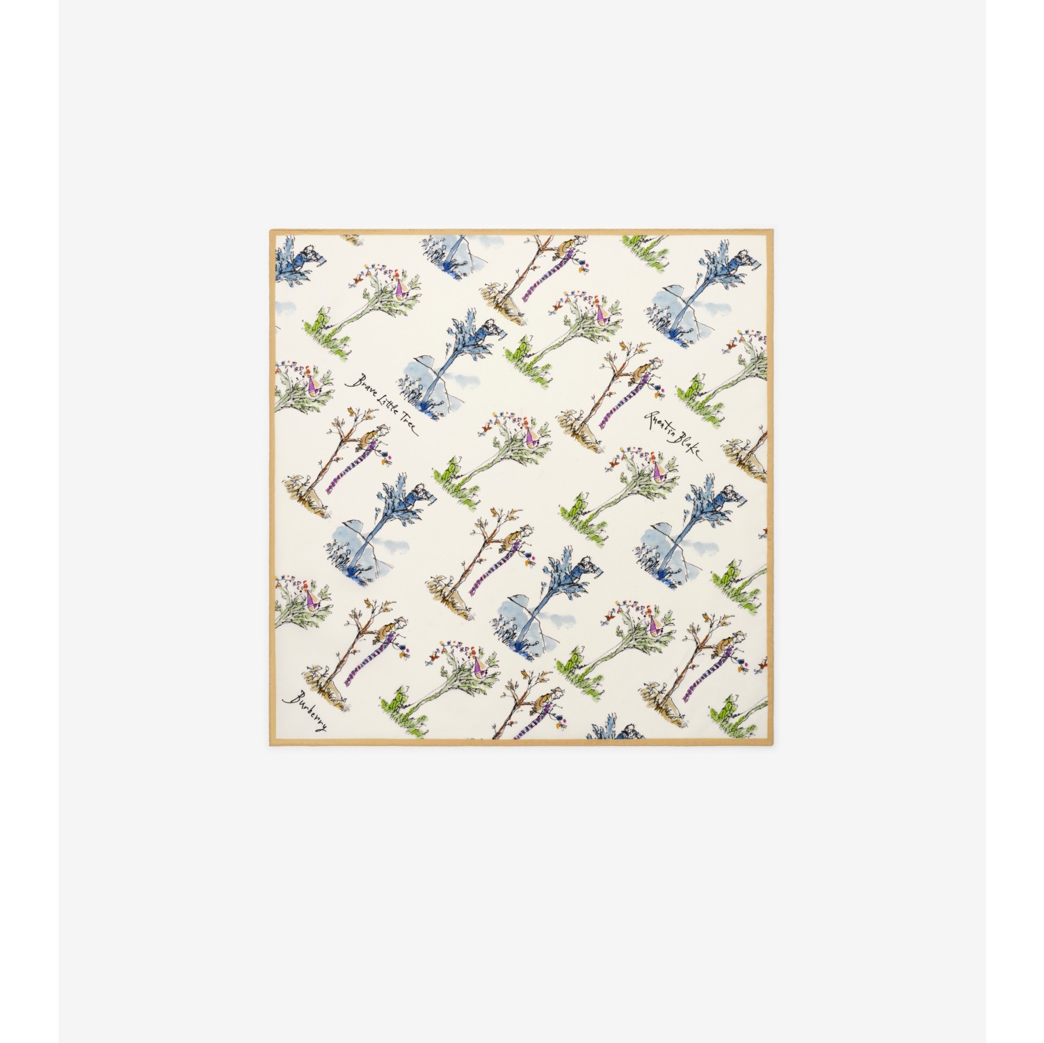 Brave Little Tree Silk Scarf