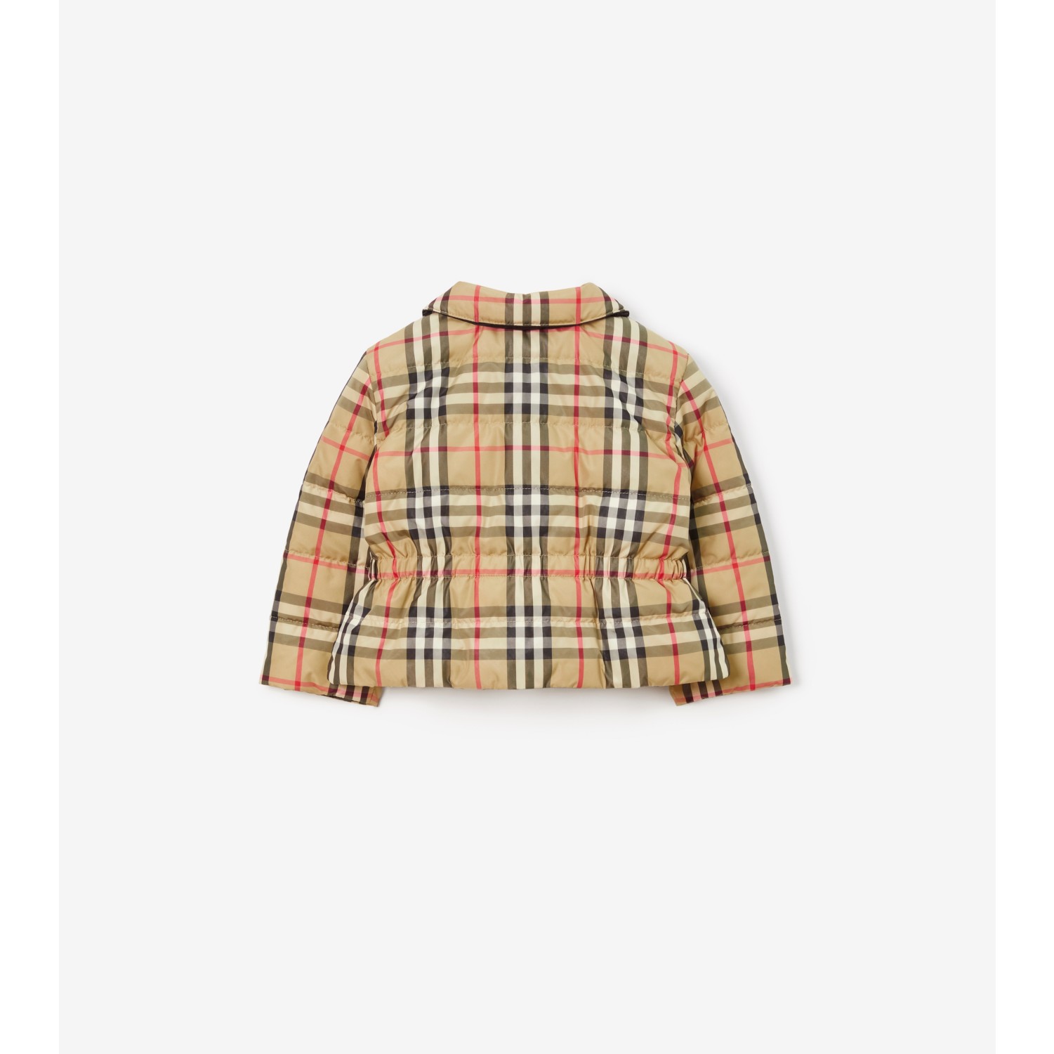 Reversible Check Puffer Jacket