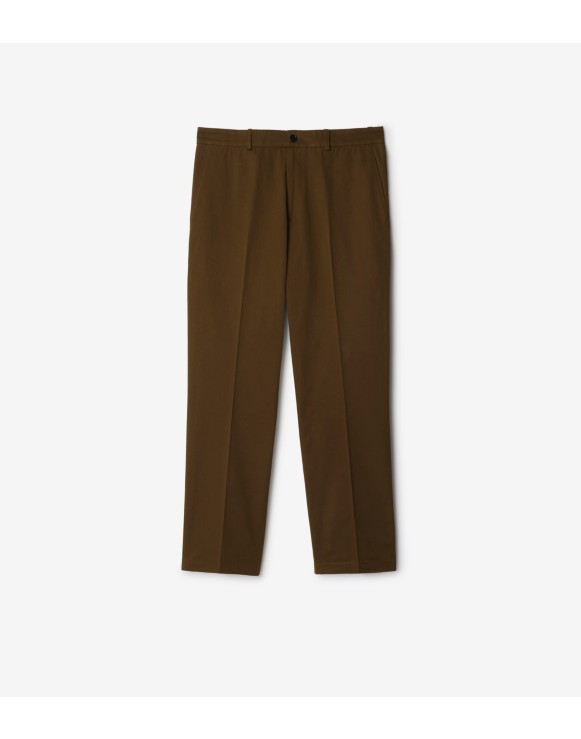 Pantalones chinos en algodón