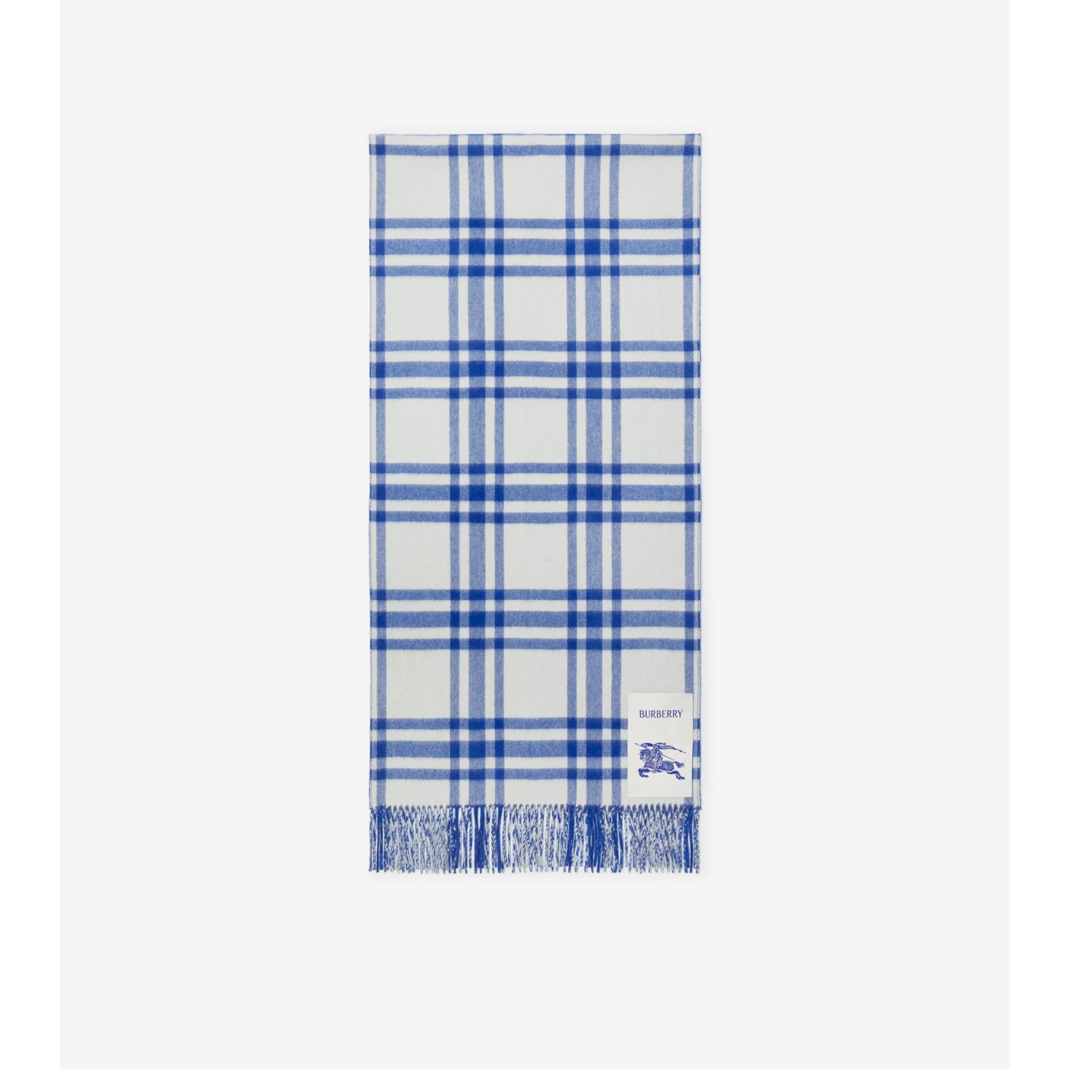 Reversible Check Cashmere Scarf