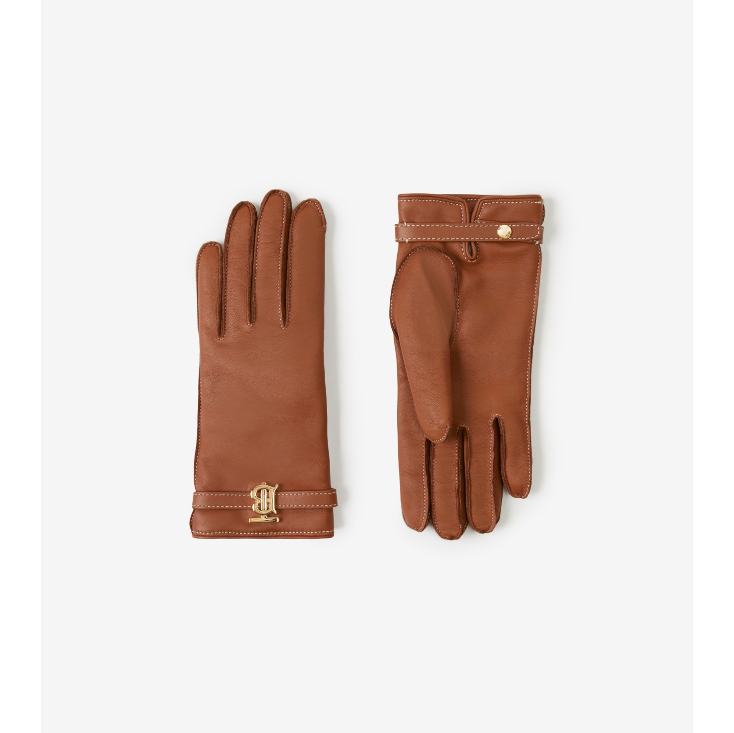 Burberry women s leather outlet gloves