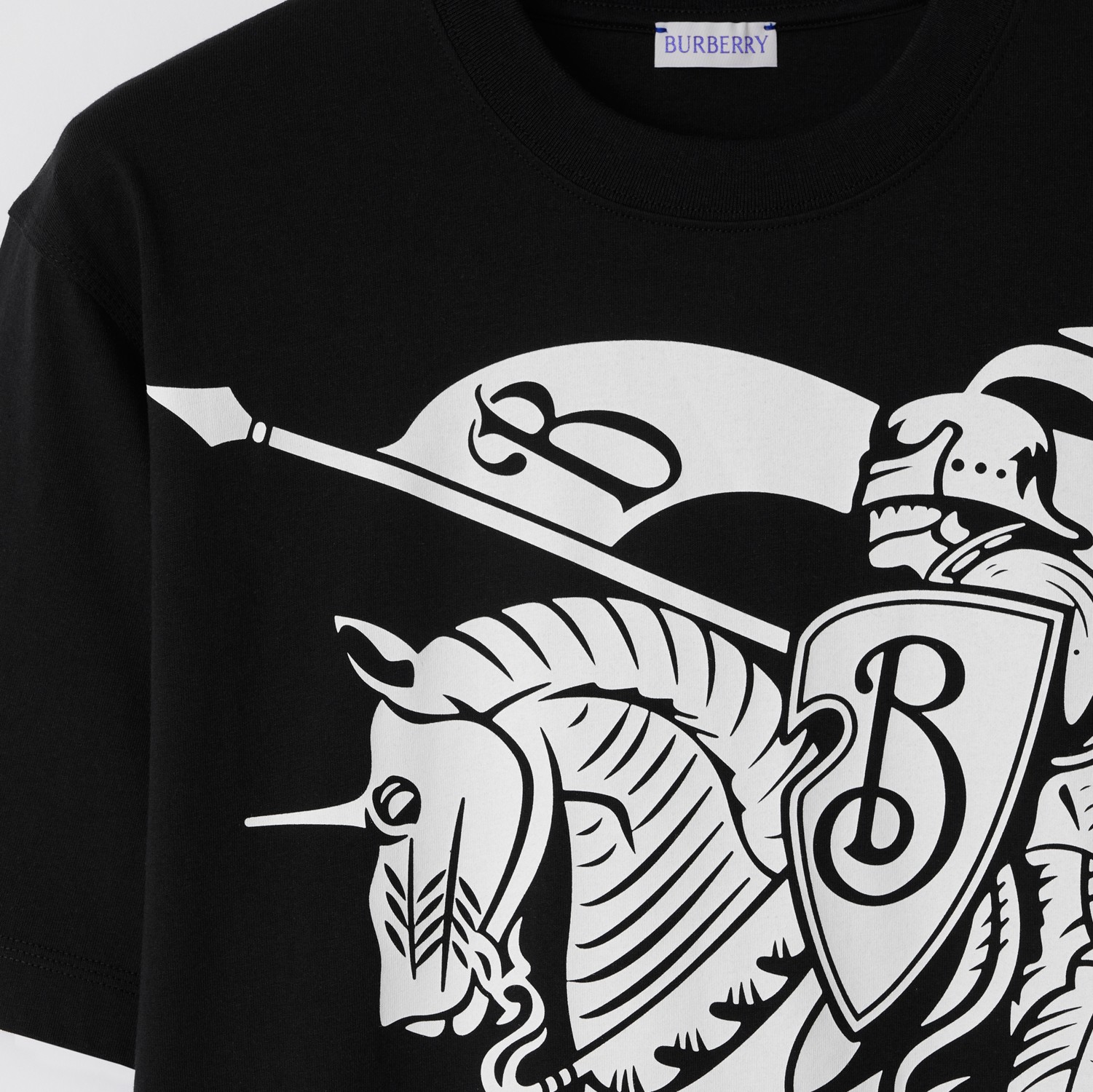 EKD Cotton T-shirt in Black - Men | Burberry® Official EKD Cotton T-shirt in Black - Men | Burberry® Official