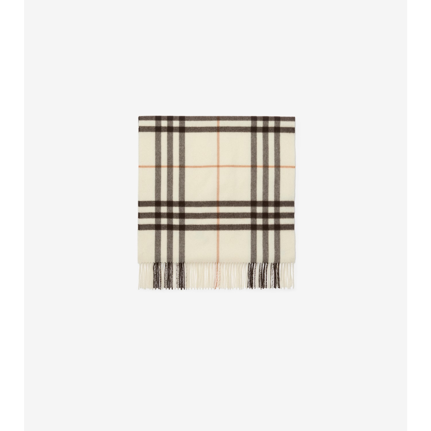 Wide Cross Stitch EKD Check Cashmere Scarf