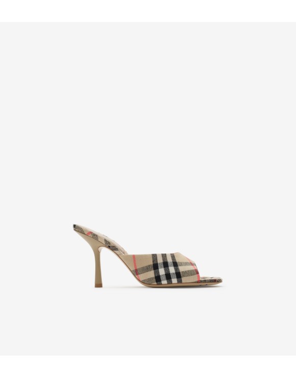 Check Mews High Sandals​