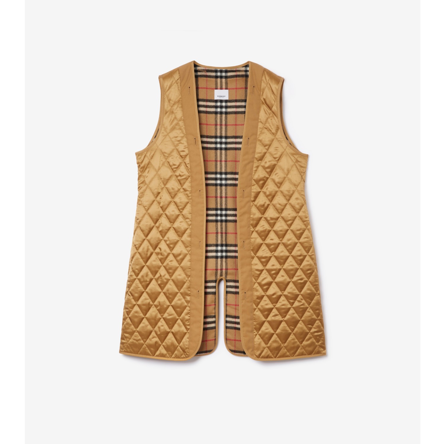 Burberry vest on sale womens yellow