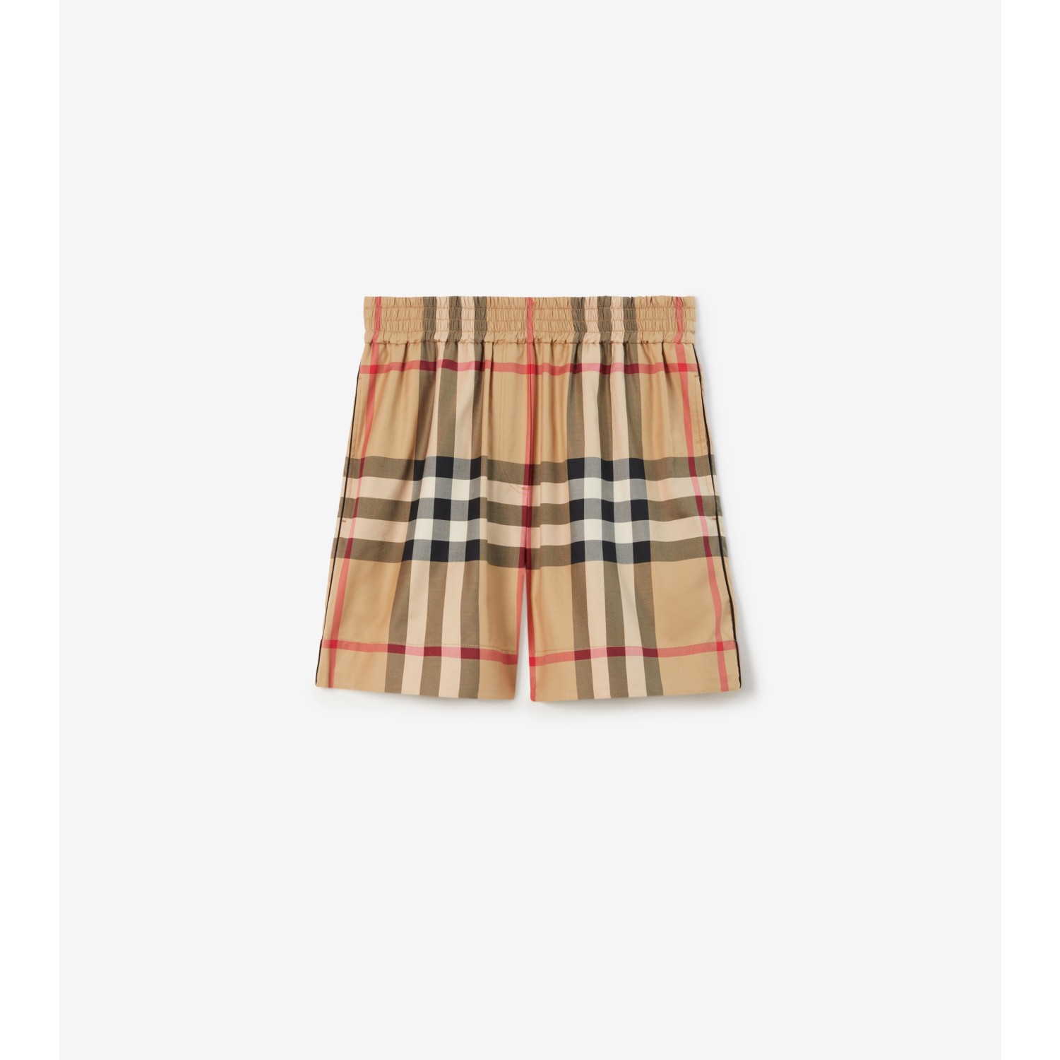 Burberry pattern shorts on sale