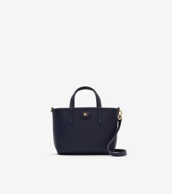 Mini Reversible Bloomsbury Tote in Midnight black - Women | Burberry® Official