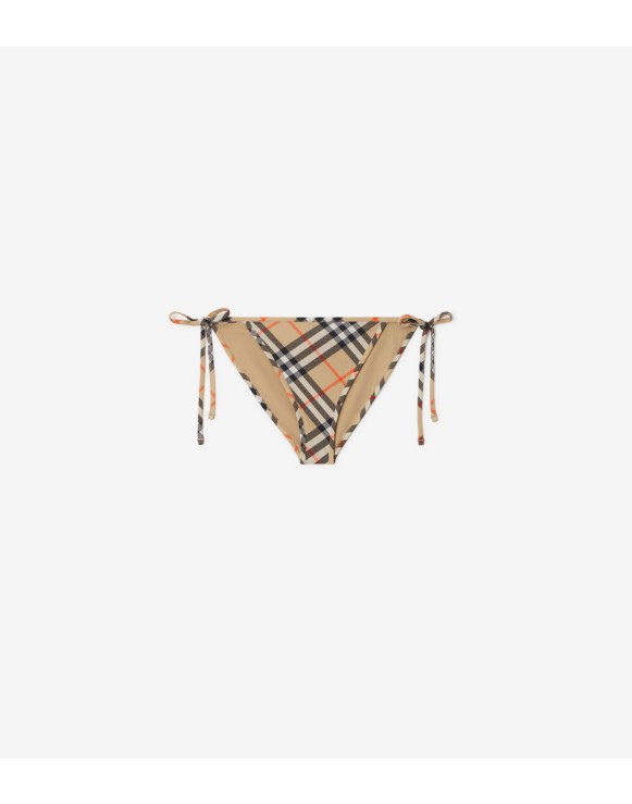 Burberry vintage check triangle bikini online