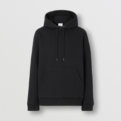 burberry black logo hoodie