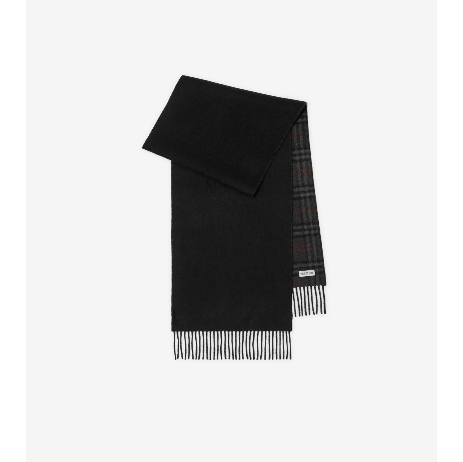 Burberry scarf on sale black