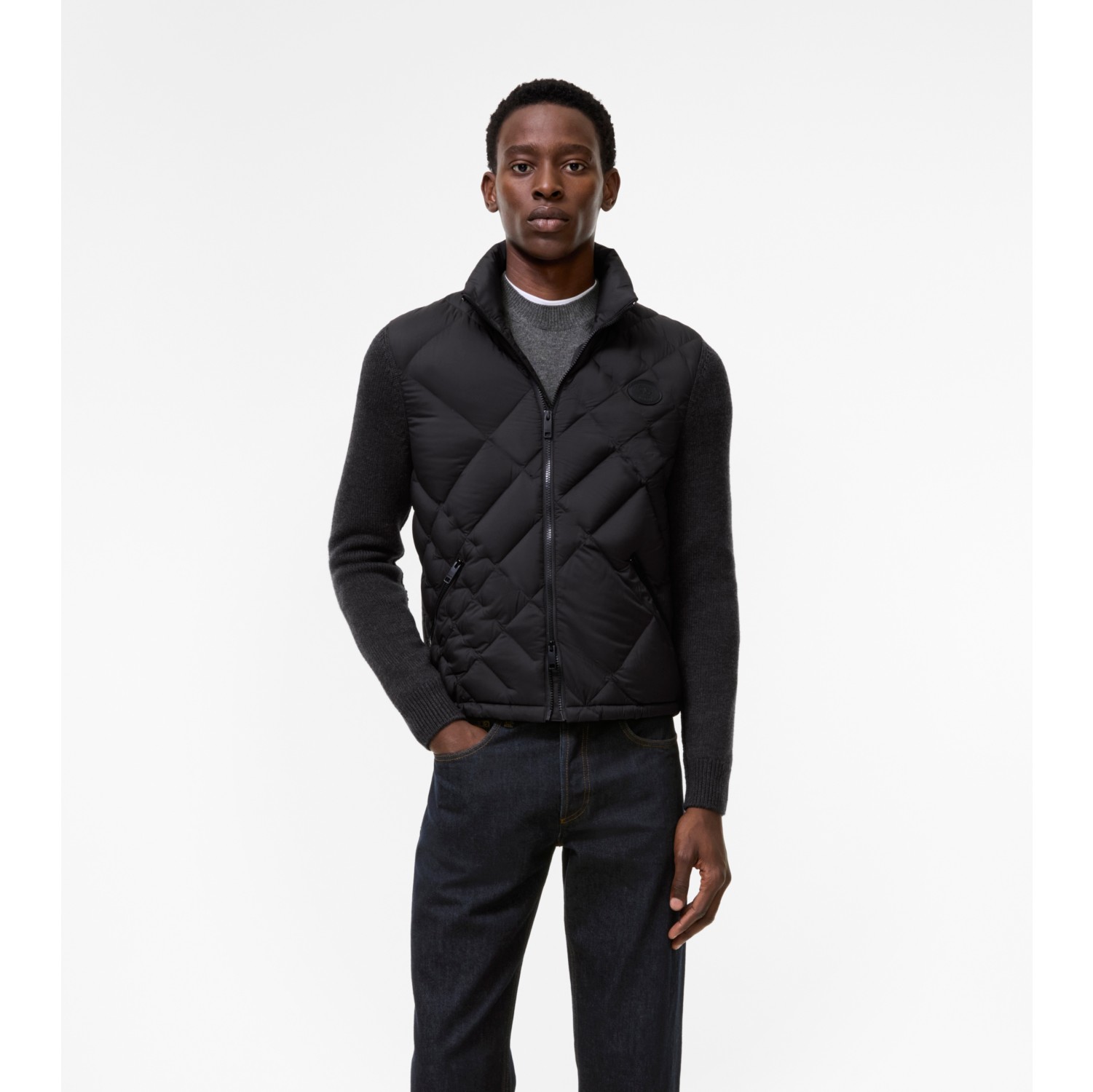 Nylon Dunsbury Puffer Jacket