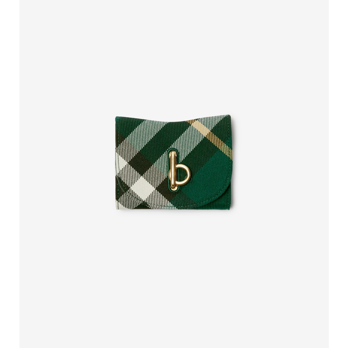 Shop Burberry Rocking Horse Wallet In Ivy