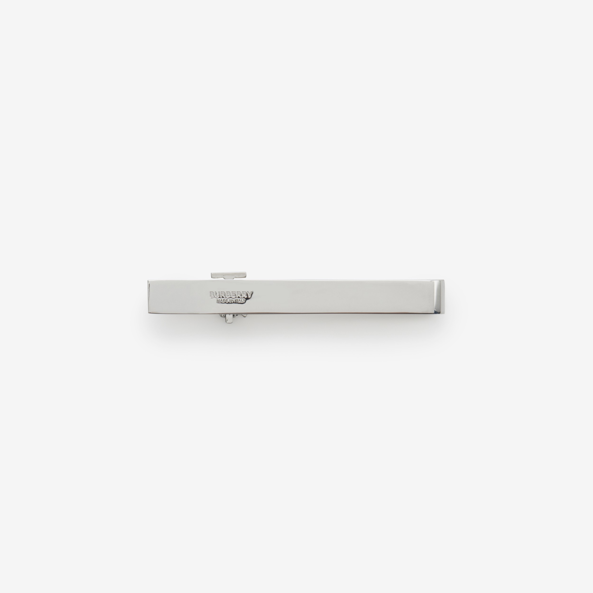 Monogram Motif Palladium-plated Tie Bar - Men | Burberry® Official