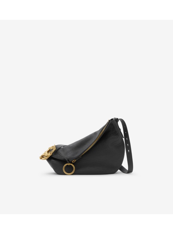 Mini Shield Sling Bag in Black - Women | Burberry® Official