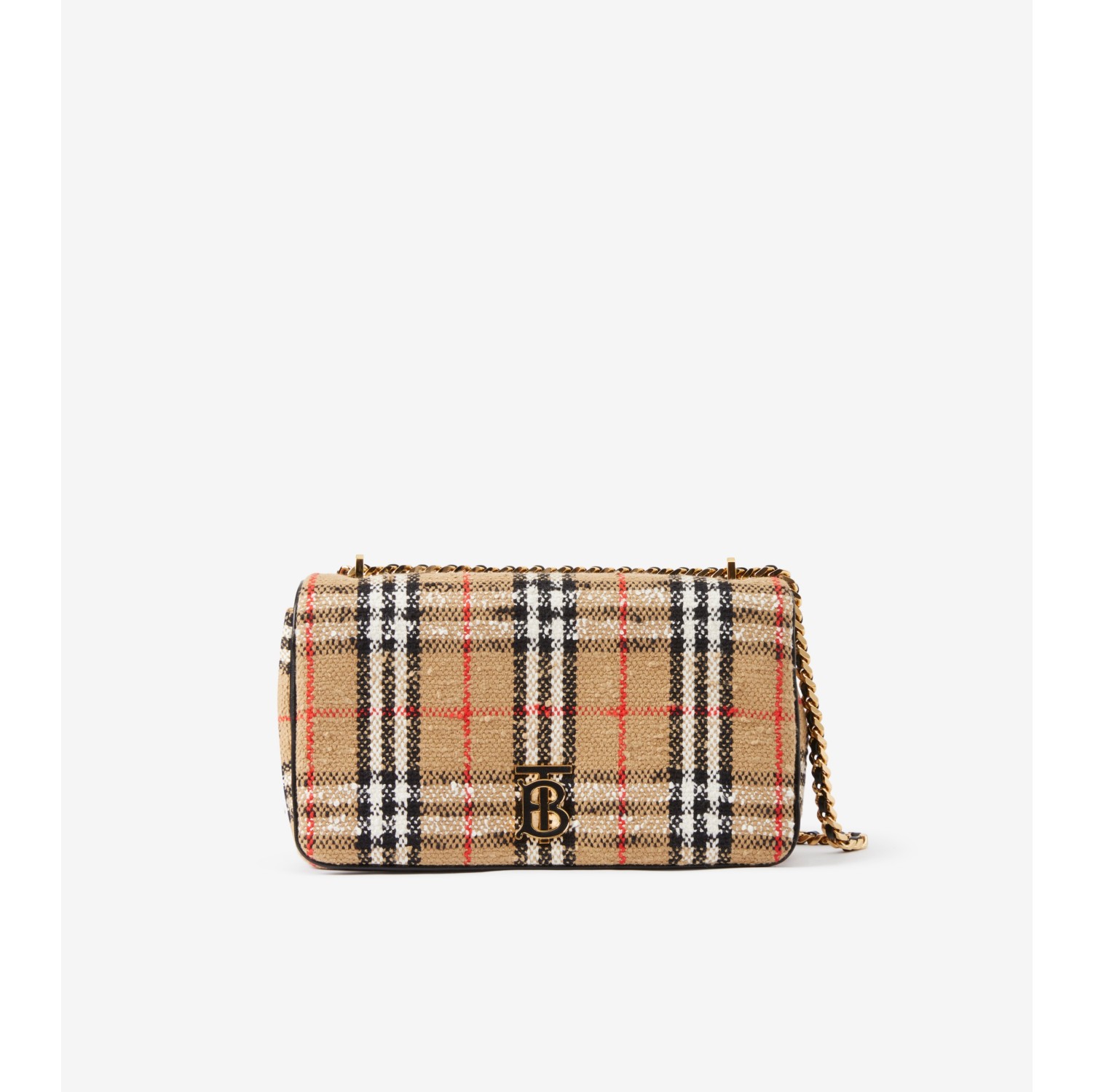 Check Crossbody Bag in Archive Beige - Children | Burberry® Official