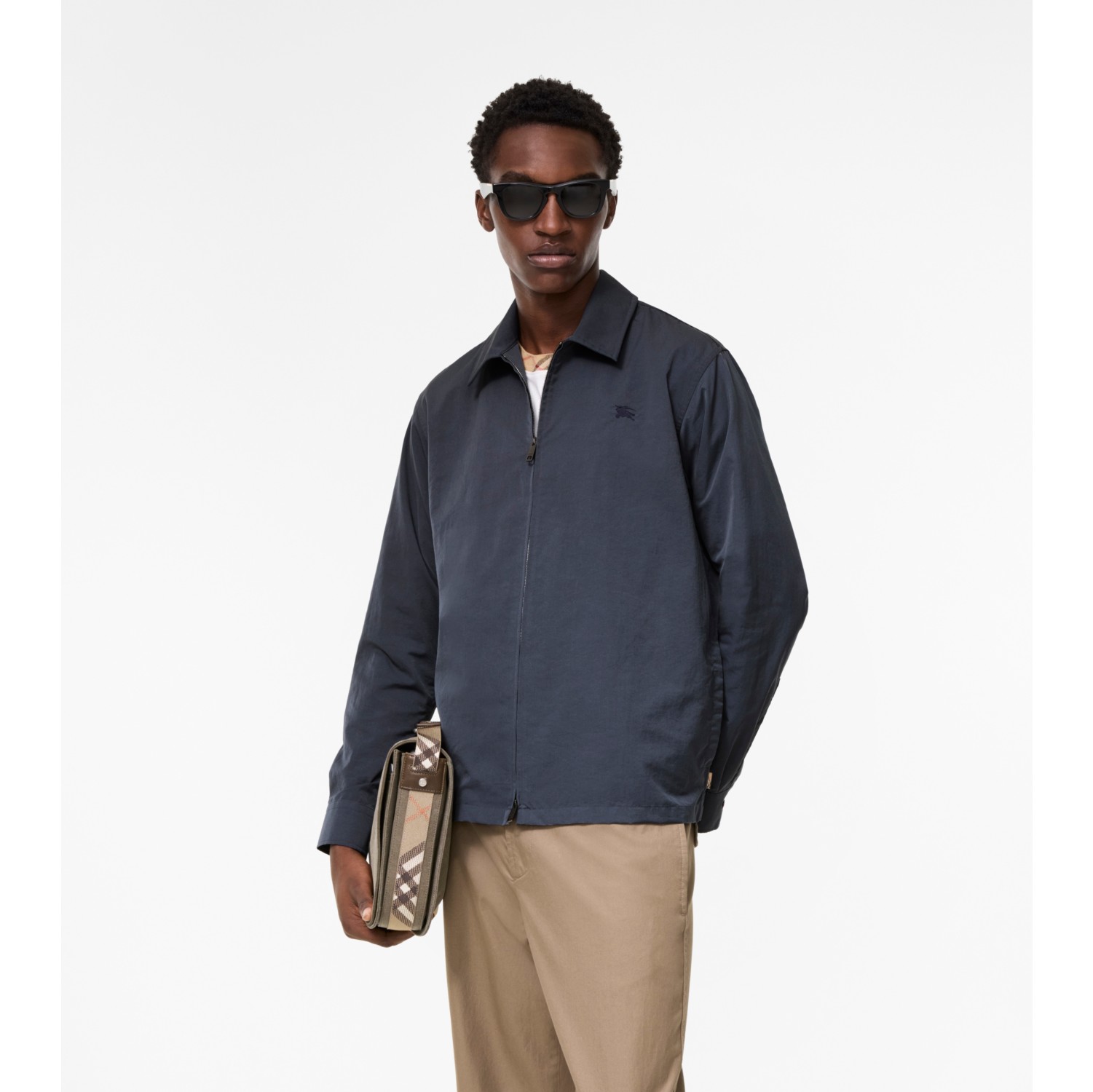 Coated Nylon Overshirt