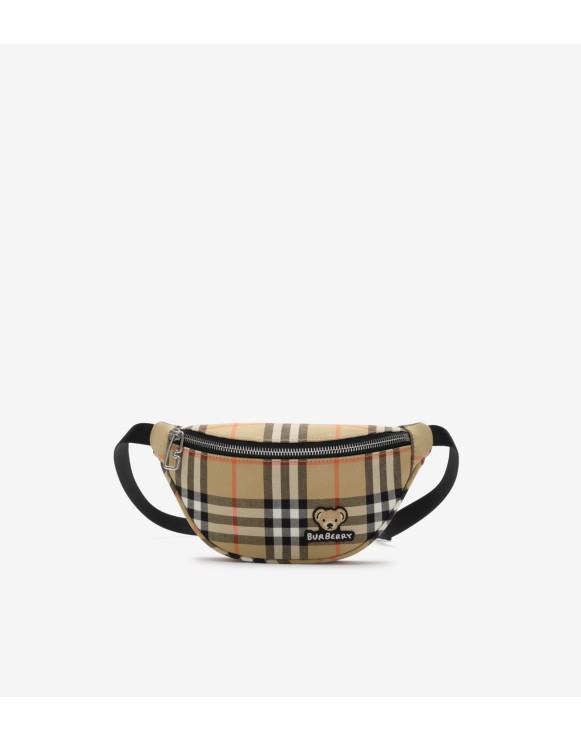Bauchtasche in Check