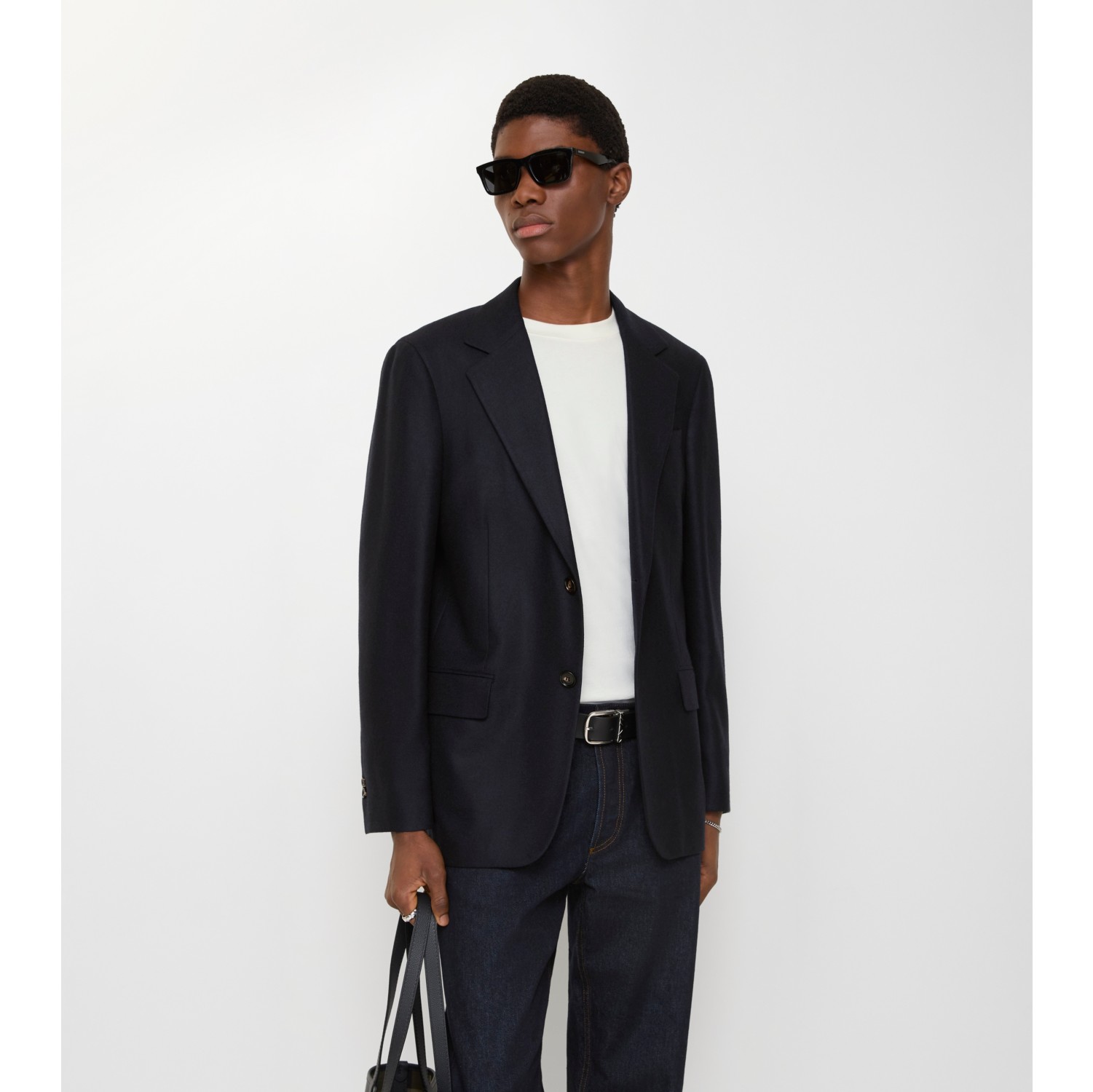 Wool Cashmere Tailored Jacket