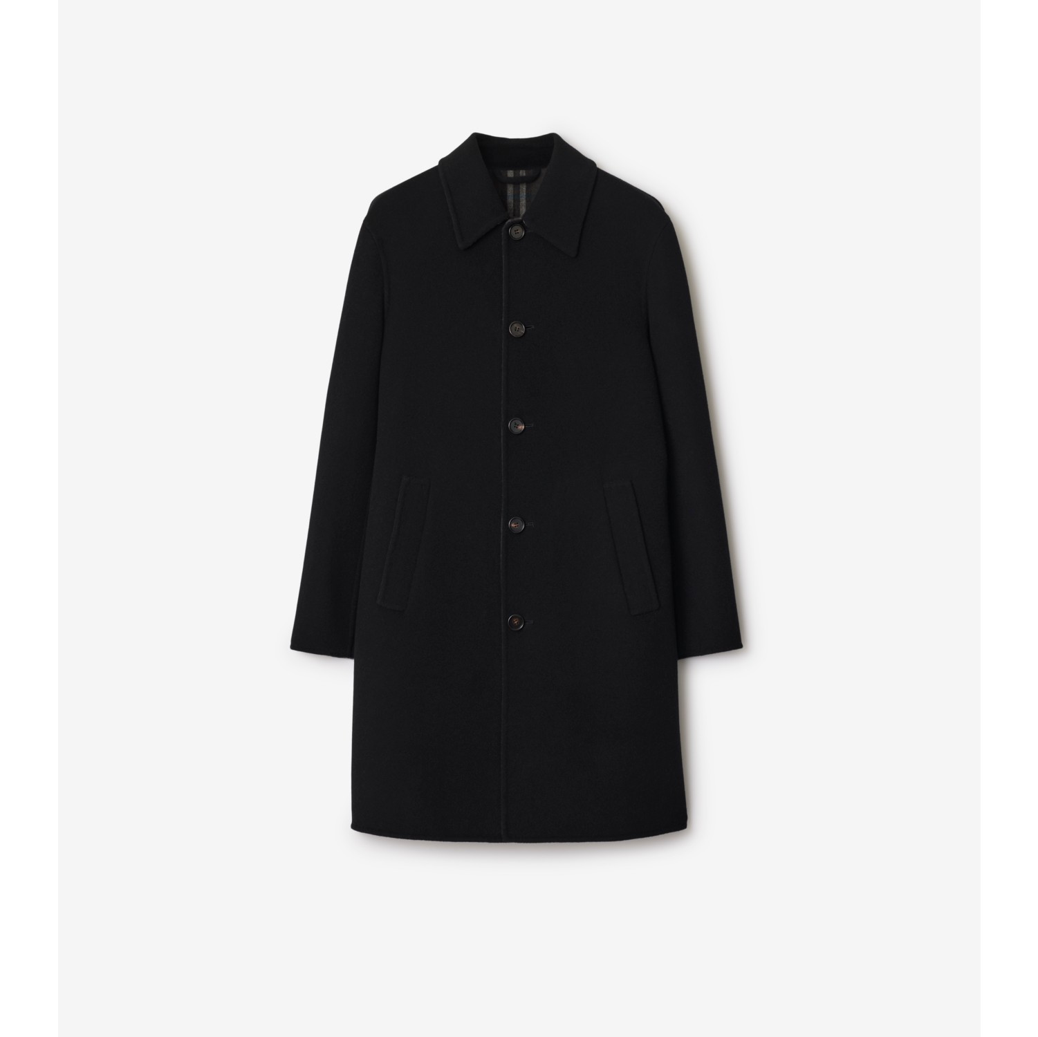 Mid-length Wool Car Coat